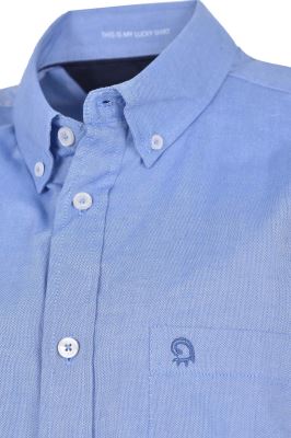 پیراهن آستین کوتاه آکسفورد