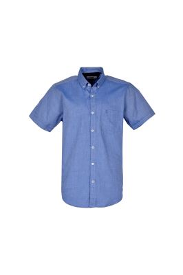 پیراهن آستین کوتاه آکسفورد