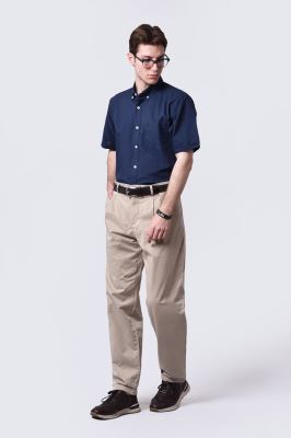 پیراهن آستین کوتاه آکسفورد