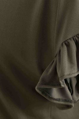 تی شرت زنانه آستین چیندار