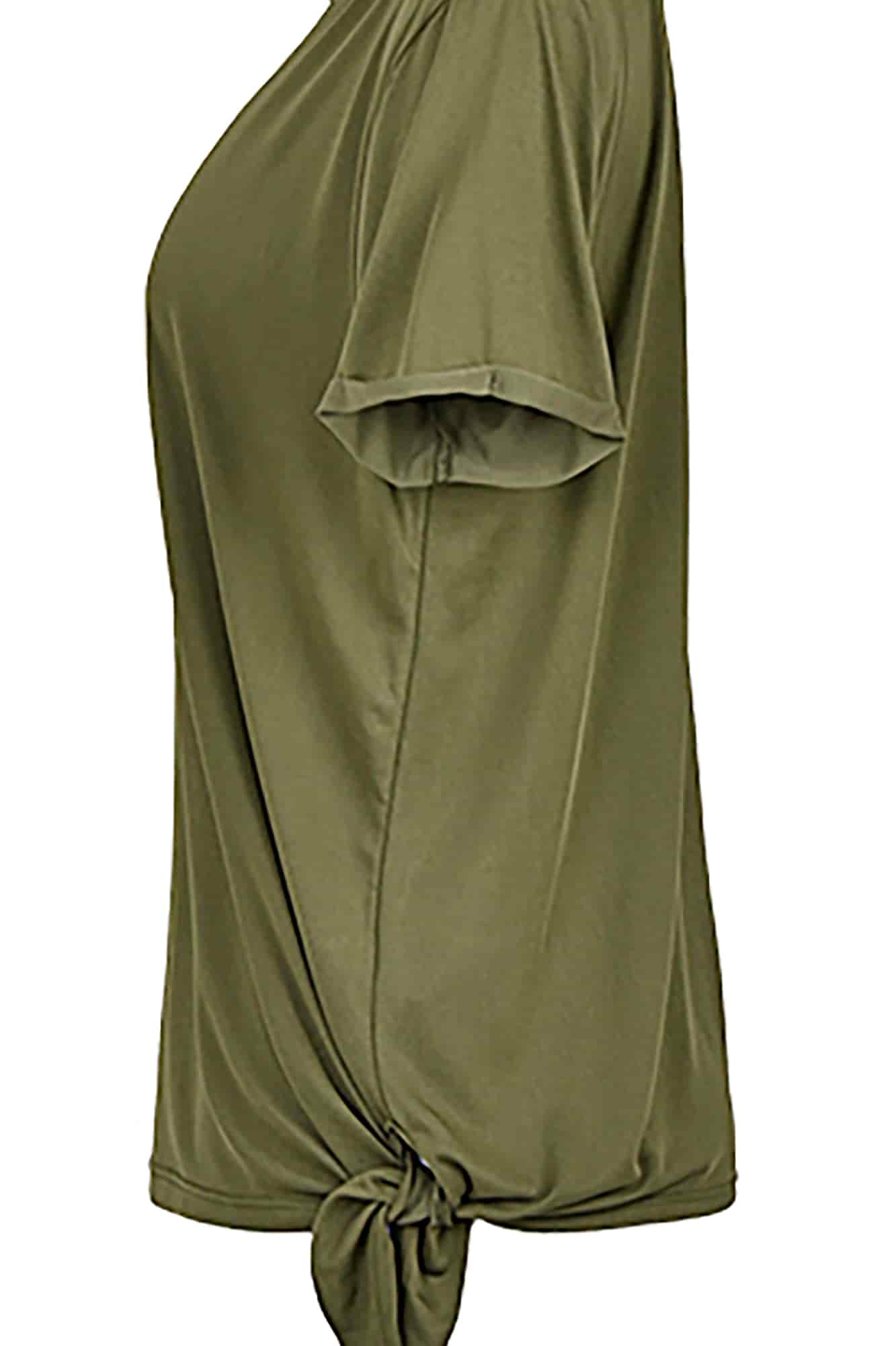 تی شرت زنانه بغل گره ای