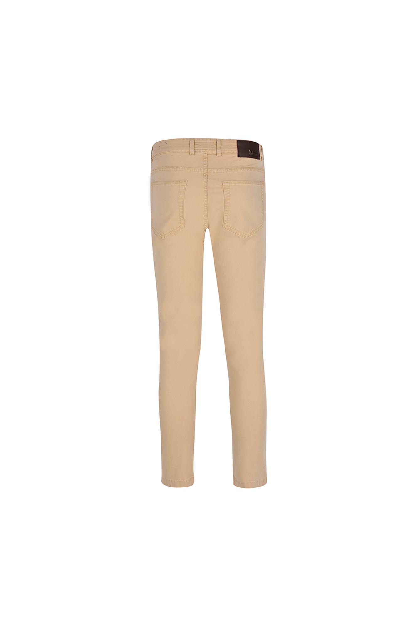 شلوار کتان اسلیم کابویی