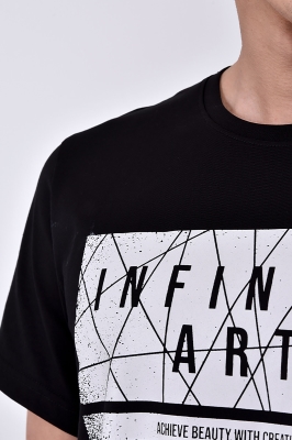 تی شرت آستین کوتاه چاپی