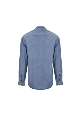 پیراهن جین یقه فرنچ