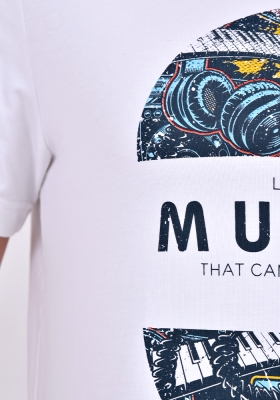 تی شرت آستین کوتاه چاپی