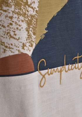 تی شرت آستین کوتاه چاپی