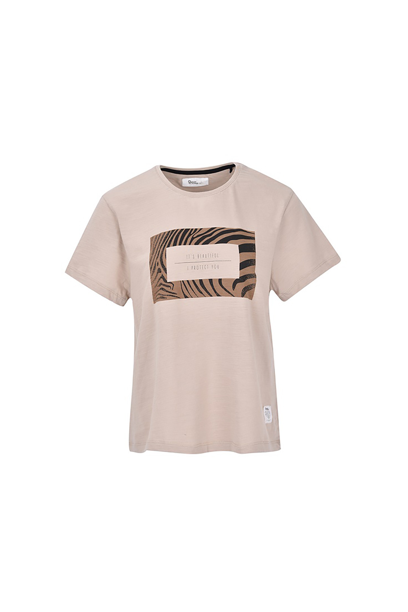 تی شرت زنانه آستین کوتاه چاپی