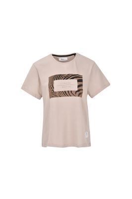 تی شرت زنانه آستین کوتاه چاپی