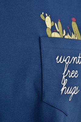 تی شرت آستین کوتاه چاپ کاکتوس