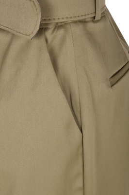 شلوار تک پیلی کمربند دار