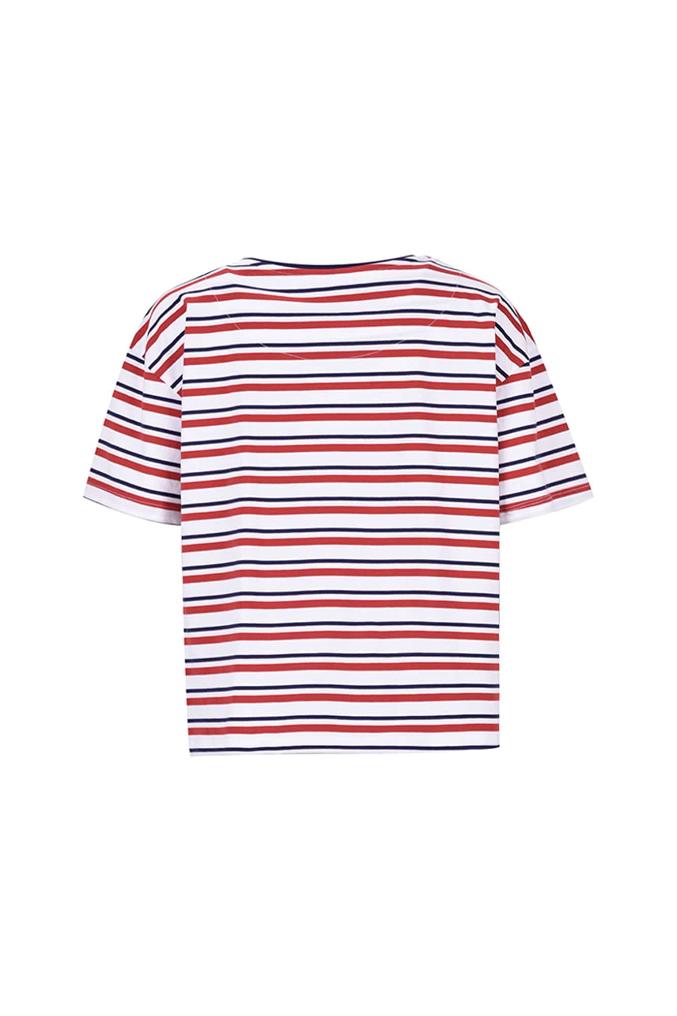 تی شرت زنانه آستین کوتاه راه راه