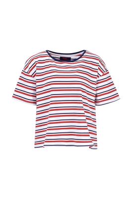 تی شرت زنانه آستین کوتاه راه راه