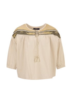 بلوز  لینن ژاکارد