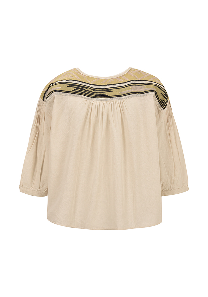 بلوز  لینن ژاکارد