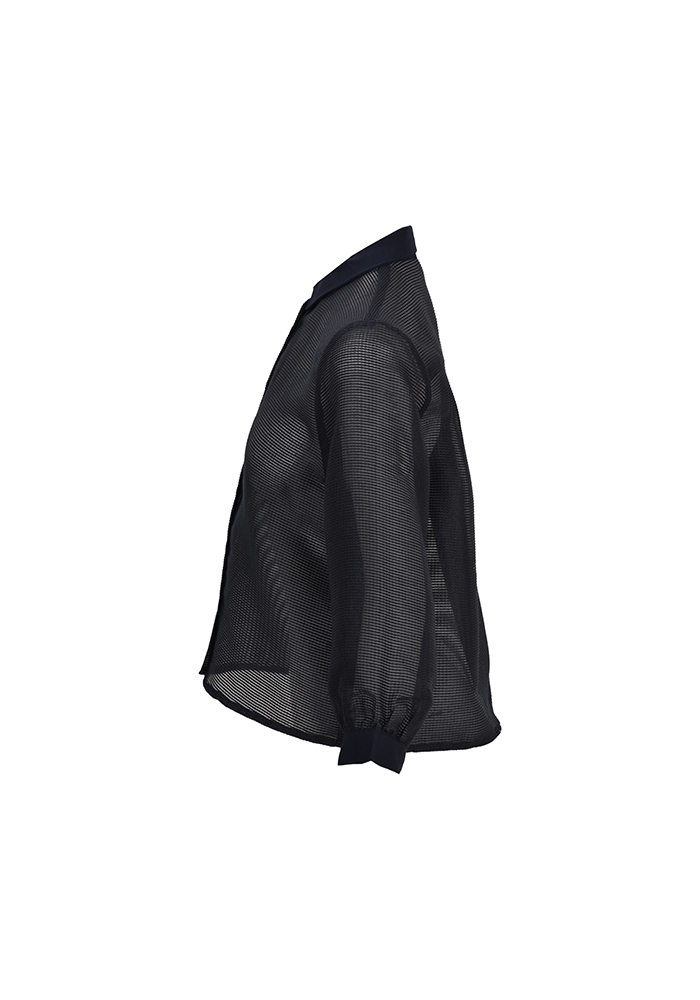 شومیز آستین بلند توری