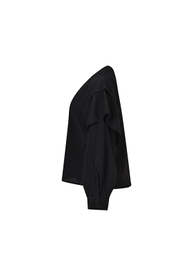 بلوز آستین بلند چیندار