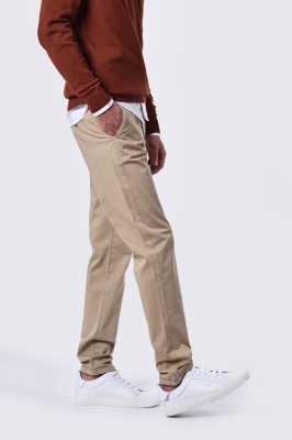 شلوار کتان اسلیم مردانه دمپا دوبل