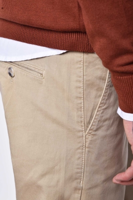 شلوار کتان اسلیم مردانه دمپا دوبل