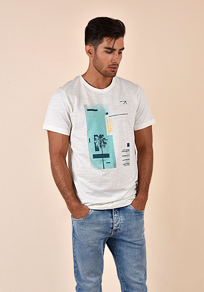 تی شرت آستین کوتاه چاپی