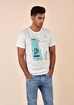 تی شرت آستین کوتاه چاپی