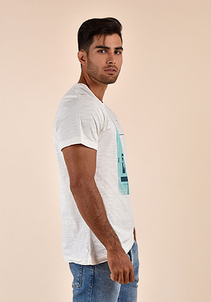 تی شرت آستین کوتاه چاپی