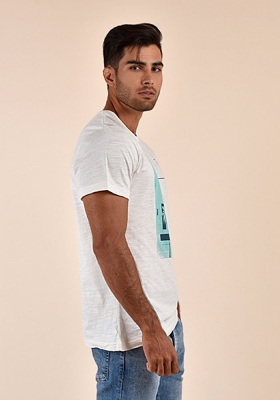 تی شرت آستین کوتاه چاپی