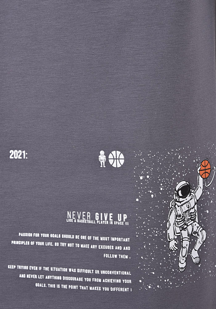 تی شرت آستین کوتاه چاپی