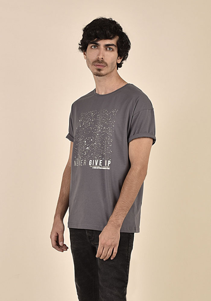 تی شرت آستین کوتاه چاپی