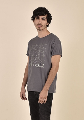 تی شرت آستین کوتاه چاپی