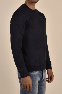 تی شرت آستین بلند یقه گرد مردانه