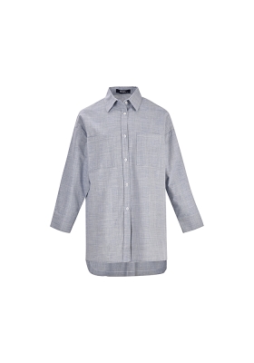 مانتو چهارخونه دوجیب