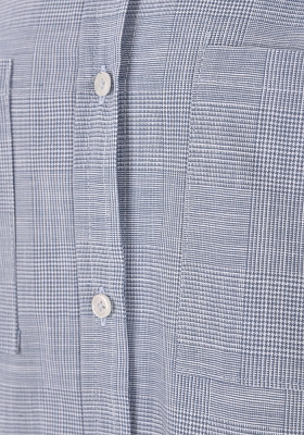 مانتو چهارخونه دوجیب