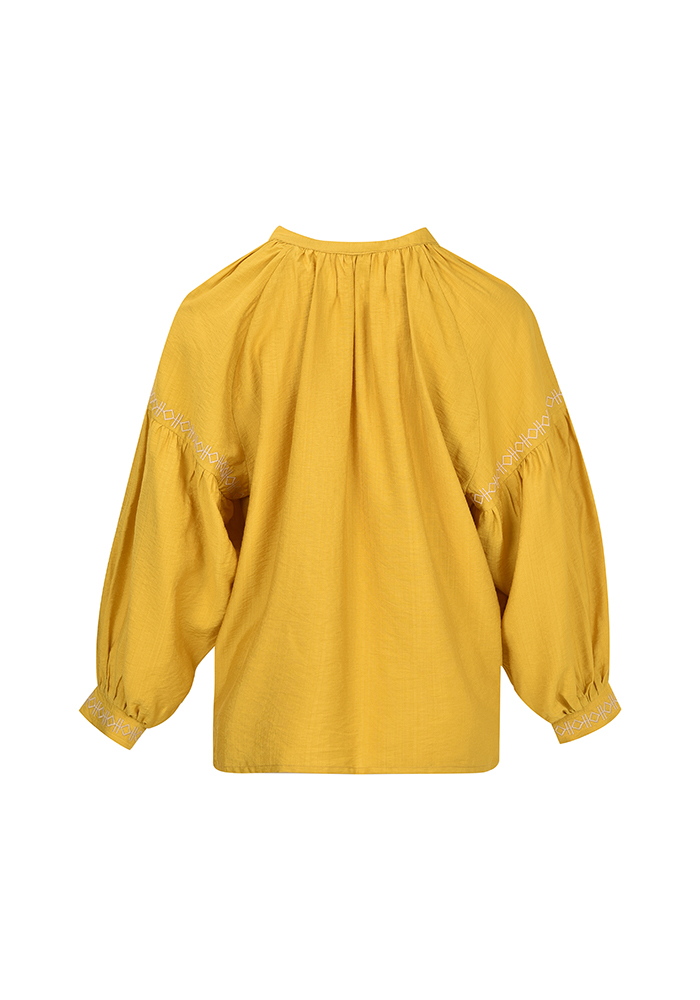 بلوز زنانه آستین بلند گلدوزی شده