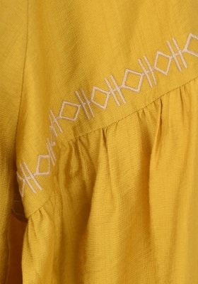 بلوز زنانه آستین بلند گلدوزی شده