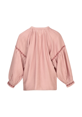 بلوز زنانه آستین بلند گلدوزی شده