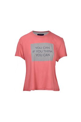 تی شرت زنانه آستین کوتاه چاپی