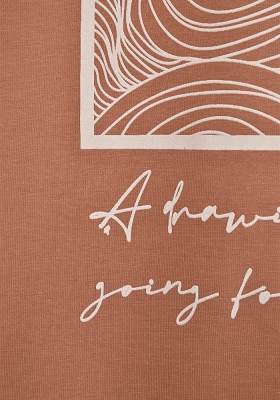 تی شرت آستین کوتاه چاپی