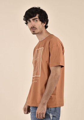 تی شرت آستین کوتاه چاپی