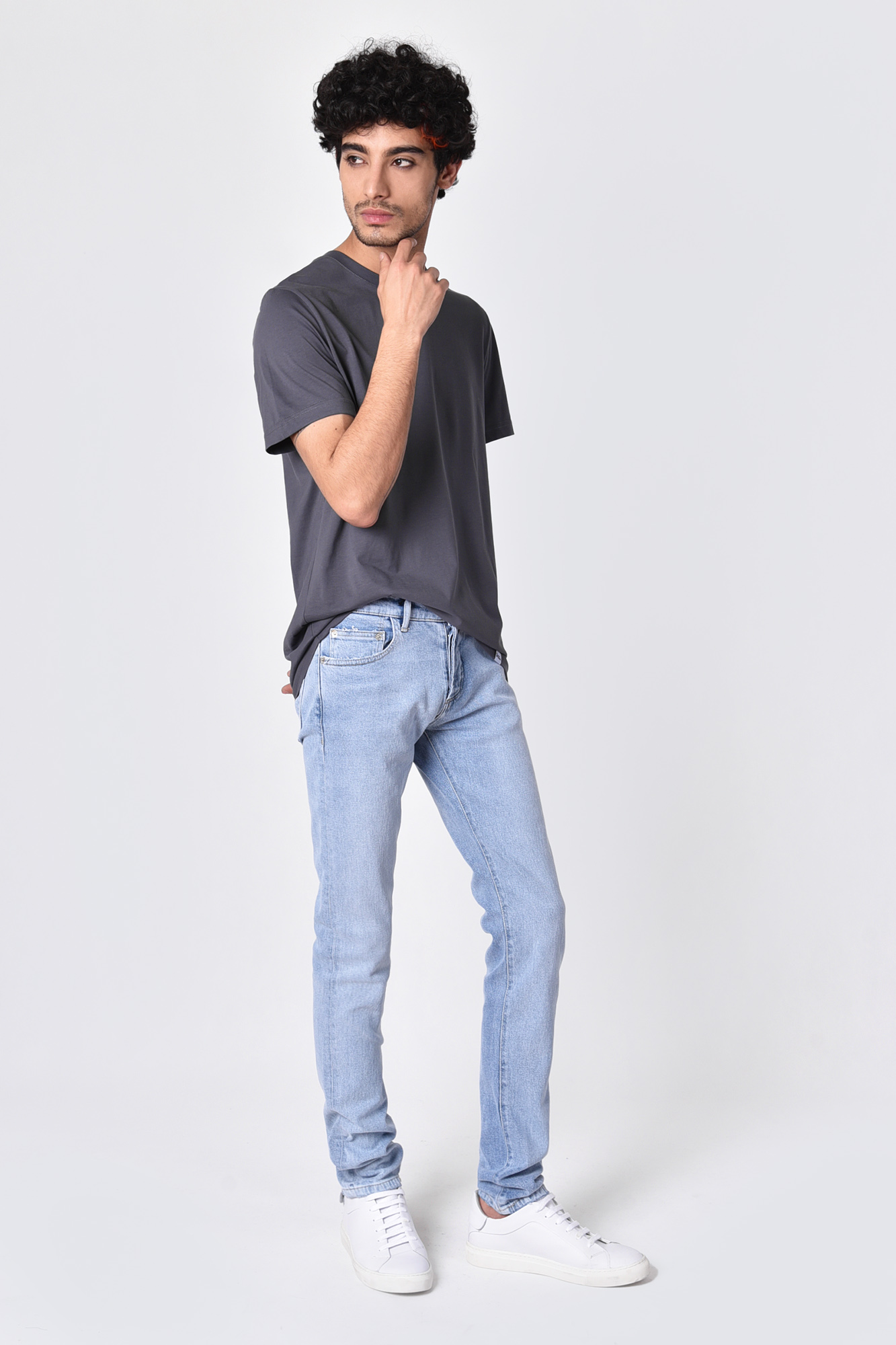 تیشرت آستین کوتاه یقه گرد بیسیک