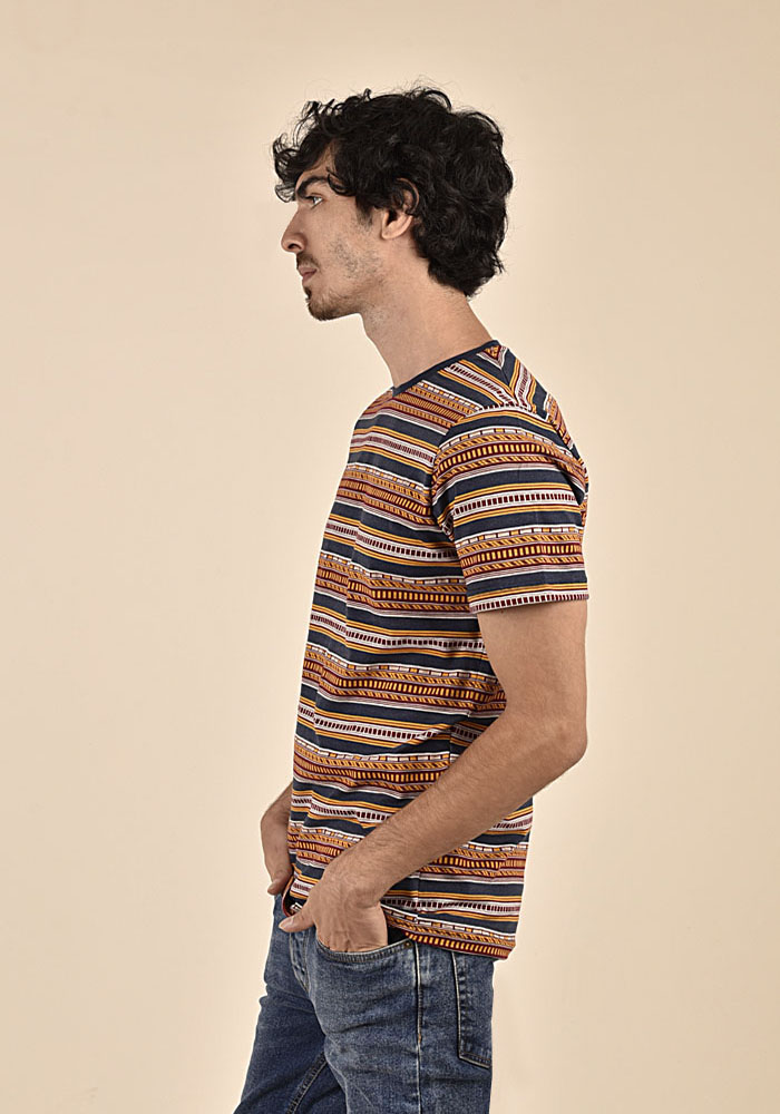 تی شرت مردانه آستین کوتاه ژاکارد