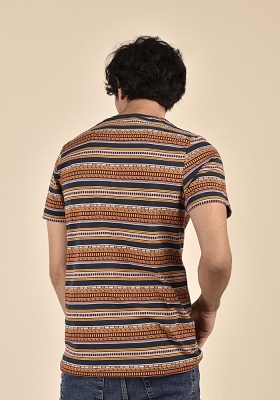 تی شرت مردانه آستین کوتاه ژاکارد