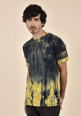 تی شرت مردانه آستین کوتاه آبرنگی