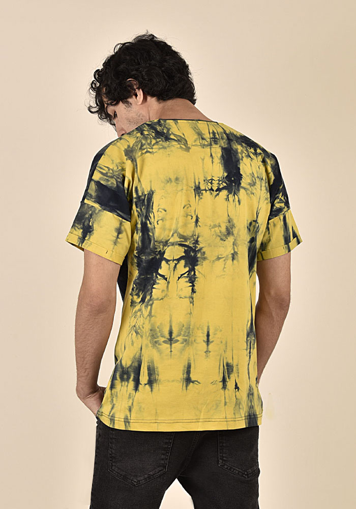 تی شرت مردانه آستین کوتاه آبرنگی