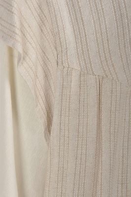 مانتو زنانه لینن راه راه