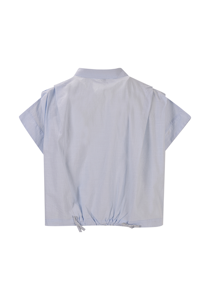 شومیز کراپ جیب از رو