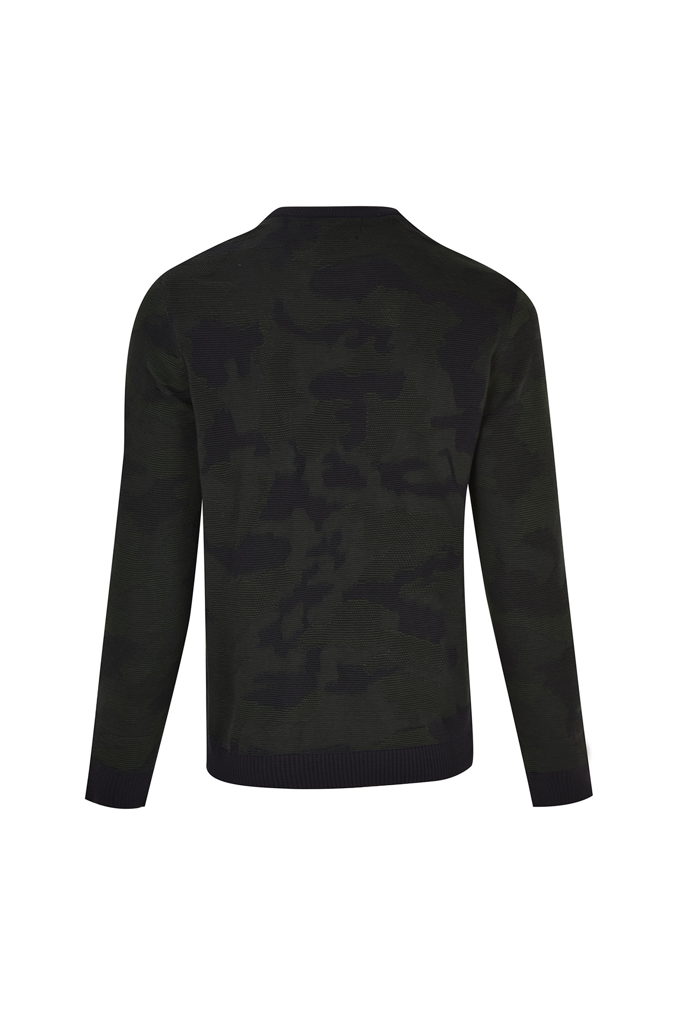 بافت یقه گرد کاموفلاژ