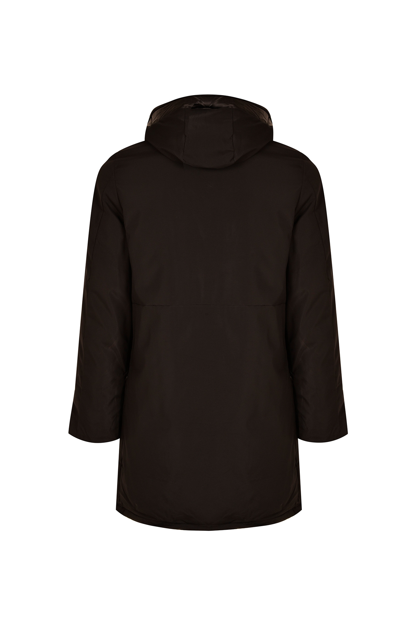 کاپشن مردانه کلاه دار بلند