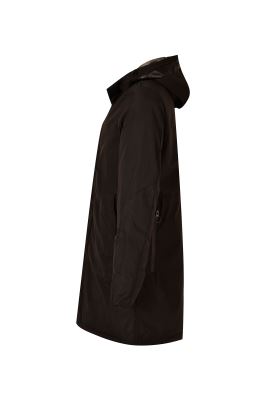 کاپشن مردانه کلاه دار بلند