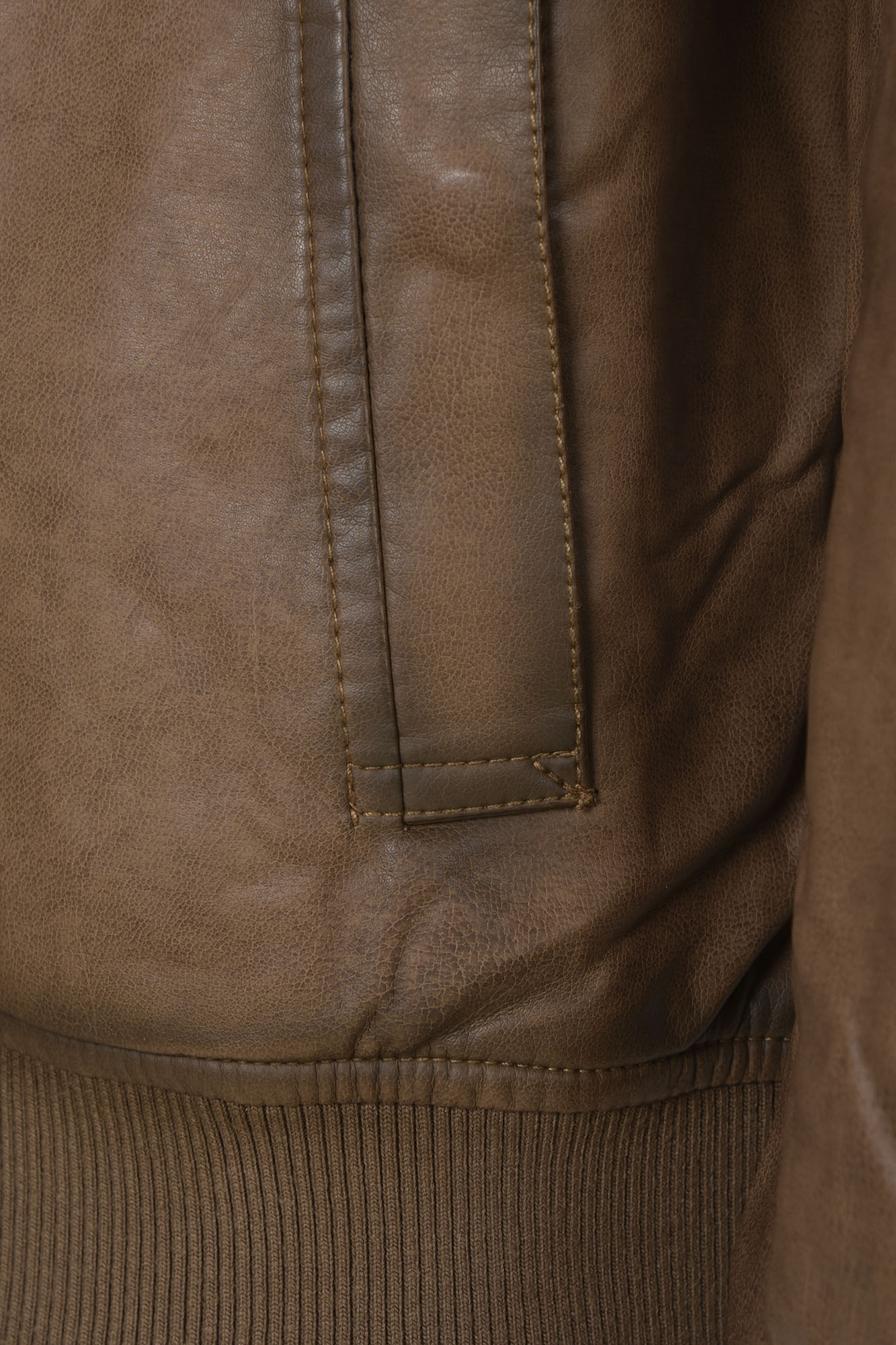 کاپشن چرم مردانه دمپا کش