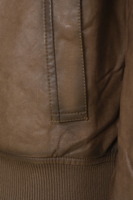 کاپشن چرم مردانه دمپا کش